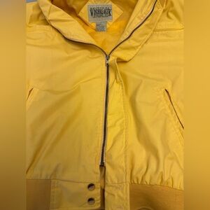 Original Windbreaker Vintage Jacket in Yellow Medium